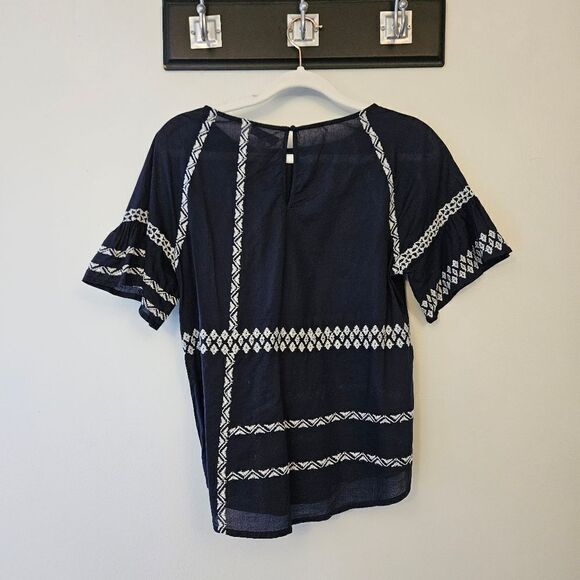 Joie Boho Embroidered Top - Picture 4 of 8